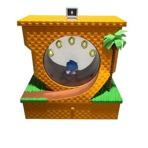 Sonic the Hedgehog Collecting Rings Christmas ornament 2024 Gamer Retro Hallmark